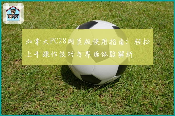 加拿大PC28网页版使用指南:轻松上手操作技巧与界面体验解析