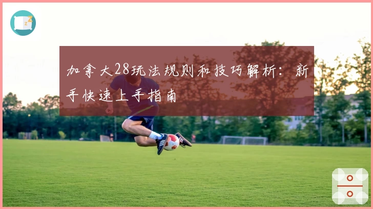 加拿大28玩法规则和技巧解析：新手快速上手指南